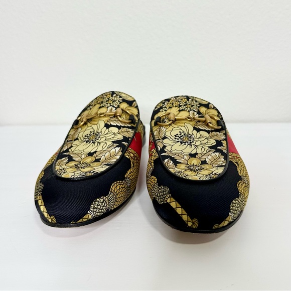 Gucci Princetown Mules With Horsebit Accent - Picture 3 of 7